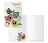 DOHE Lot de 6 cartes de vœux pour la fête des mères avec enveloppe en papier, dimensions 11,5 x 17 cm, cartes de remerciement Sweet