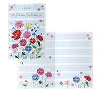DOHE Lot de 6 cartes de vœux pour la fête des mères avec enveloppe en papier, dimensions 11,5 x 17 cm, cartes de remerciement - Eternal