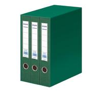 DOHE - Module Archicolor 3 classeurs A4 dos étroit - Vert