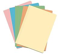 DOHE - Pack Sous-chemises - Format feuillet - Couleurs claires assorties - 50 u.