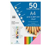 DOHE - Papier à dessin 50 feuilles A4 Cramoisi