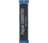 DOHE - Papier crépon 1 feuille, 50x250 cm, noir