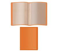 DOHE - Porte-vues PP de 10 pochettes PP (80 mic) Souple Orange