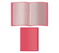 DOHE - Porte-vues PP de 30 pochettes PP (80 mic) Souple Rouge