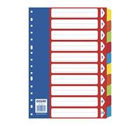 DOHE - Répertoire Carton A4-10 Empl./ 5 couleurs