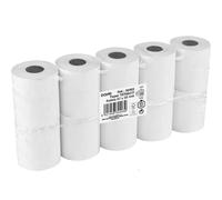 Dohe - Rouleaux Papier Thermique 57x35 mm (10 u.) - Mandrin ⌀12 mm, Longueur 7,5 m, Tickets pour Terminaux de Paiement, Caisses Enregistreuses, Imprimantes POS et EPOS, Épaisseur 60 g/m², Sans BPA