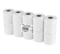 Dohe - Rouleaux Papier Thermique 57x45 mm (10 u.) - Mandrin ⌀12 mm, Longueur 14,5 m, Tickets pour Terminaux de Paiement, Caisses Enregistreuses, Imprimantes POS et EPOS, Épaisseur 60 g/m², Sans BPA