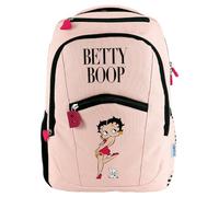 DOHE Sac À Dos Scolaire Betty Boop, Mixte Enfant, Rose, 28,5x40x12,5 cm