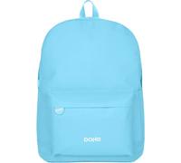 DOHE - Sac à Dos Scolaire Ergonomique - Grande Capacité (18L), 5 Poches, Compartiment pour Ordinateur Portable/Tablet, Dos et Bretelles Renforcés - Serenity Bleu