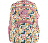 DOHE, Sac à Dos Scolaire Ergonomique Unisex, Multicolore, Medium