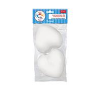 DOHE - Sachet 2 cœurs en polystyrène 80 mm
