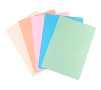 Dohe - Sous-chemises en carton (100 unités) - 5 couleurs, format folio 23,5 x 33,5 cm, fentes pour casstenir, épaisseur 180 g/m² - Fournitures de bureau