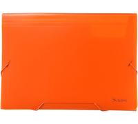 DOHE - Trieur accordéon scolaire PP translucide orange