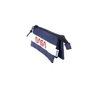 Triple étui multi-usages DOHE Nasa Flag bleu