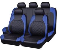 DohkHgg Housses de siège de voiture pour Ford Focus 2 Mk2 Focus 3 Mondeo Mk4 Kuga Fusion Ranger Focus Mk3 Fiesta Mk7 Ensemble complet de housses de siège imperméables et antidérapantes Bleu
