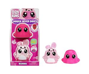 Dohkins Bunny Single Pack Character - Comprend 1 Personnage, collectionnez Les 6, la pâte ne sèche jamais, sans Gluten, Convient aux collectionneurs et aux Enfants de 2 à 5 Ans