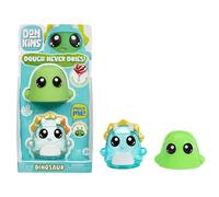 DohKins Dino Single Pack Character - Comprend 1 Personnage DohKins, collectionnez Les 6, la pâte ne sèche jamais, Pas de Gluten, Convient aux collectionneurs et aux Enfants de 2 à 5 Ans
