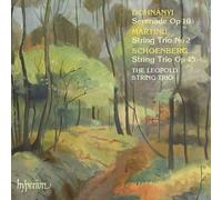 Dohn nyi: Serenade, Op. 10; Martinu: String Trio No. 2; Schoenberg: String