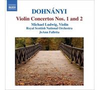 Dohn nyi: Violin Concertos no 1 & 2 / Michael Ludwig, JoAnn Falletta, Royal