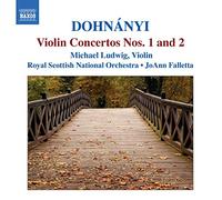 Dohnány – Concertos pour violon n° 1 et n° 2 – NAXOS