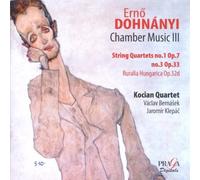 Dohnanyi: String Quartet Nos.1 & 3, Ruralia Hungarica by Kocian Quartet (2010-07-13)