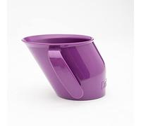 Doidy Cup - Gobelets éducatifs pour bébés et enfants en bas âge - Design incliné unique - Gobelet à deux anses pour bébé - Superbe gobelet pour le lait, l'eau et le jus de fruit - À utiliser entre 3 et 6 mois (Violet)