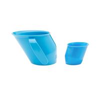 Doidy Ensemble tasse et mini tasse (bleu)