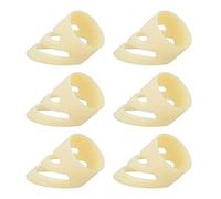 Doigt de Guitare, 6pcs Guitare Finger Pick, Choix de Plectre pour Guitares à Cordes d'Acier et Classiques, Idéal pour le Style de Jeu, Acoustique et Électrique