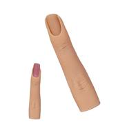 Doigt d'entraînement des ongles : Manucure flexible, doigt d'entraînement, main d'entraînement articulaire réglable, outil réutilisable | Accessoire professionnel pour pour apprenti