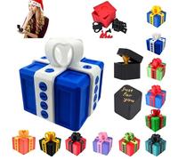 Doigt D'honneur,Boîte Cadeau Really Annoying avec Rangement Coffret Boîte à Surprise Farce et Attrape 3D Figurine Inutile et Décalée pour Anniversaire Noël Boite Cadeau Noel (G)