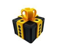 Doigt D'Honneur Boite Surprise,Boîte Cadeau Imprimé 3D Really Annoying,la boîte cadeau ennuyeuse pour Noël,avec rangement torsadé et couleurs assorties coffret Boîte à Surprise Farce (J)