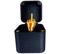 Doigt d'honneur dans une boîte, farce amusante avec juste pour vous sur le couvercle, 2 boîtes fantaisie pour Noël, Halloween, poisson d'avril, gags de bureau, cadeaux 'éléphant blanc, cadeaux de