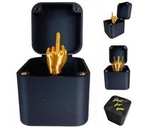 Doigt D'Honneur Dans Une BoîTe,Middle Finger Surprise Gift Box,Middle Finger In A Box,Middle Finger Gift Box,Funny Middle Finger Box Prank Gifts,Prank Gifts,Surprise Prank Pop Up Gift For Adults