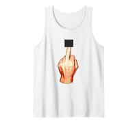 Doigt du Majeur censuré - Sec, Spirituel, Sarcastique Débardeur