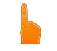 Doigt en Mousse Doigts géants en Mousse de gladiateurs, 2 pièces, Jeux Sport inspirés par Les Doigts des Fans, Accessoires Pom-Pom Girl for événements pour d'événements Sportifs(Orange)
