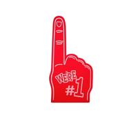 Doigt géant en mousse - Doigt de fan de sport numéro 1, accessoire ďe đe stade en mousse souple, main én ḿousse légère, célébration d́e l'événement Team Spirit | Doigts èn m̀ousse pour les jeux s