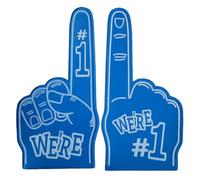 Doigt géant en mousse, grand doigt de sport en mousse numéro 1, doigts colorés inspirants en mousse pour les fêtes et les fans de sport