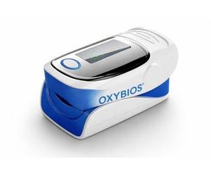 DOIGT OXYMETRE DE POULS BLEU "Tout en Un" portable et Cardiofréquencemètre avec notice en français. Analyse et mesure la saturation en oxygène dans le sang SpO2 - Moniteur de fréquence cardiaque