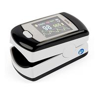 Doigt oxymètre de pouls PULOX PO- 300 * Écran couleur LCD, alarme, signal d'impulsion, batterie Li-ion * y compris lanière, CD du logiciel, câble de chargement USB, adaptateur secteur * Couleur:. Noir