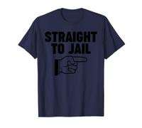 Doigt pointant Droit vers la Prison T-Shirt