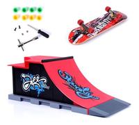 Doigt Rampe de Skate Park Kit Pièce d'Rechange pour Tech Deck Touche avec 1 doigt Planche ultime Accessoires de sport d'entraînement