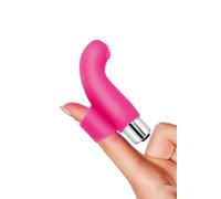 Doigt Vibrant Clitoris Heart USB Silicone 10 Modes Picots Stimulants