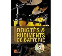 Doigtés & rudiments de batterie - 1 Livre + 1 CD G