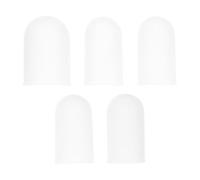 Doigtiers en Silicone 5 Pièces, Protège-doigts Antidérapants | Doigts, Capuchons de Protection Souples, Usage Isolant et Maintien Sûr