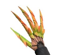 Doigts articulés d'Halloween - Extension de doigt squelette, main en ABS pour cosplay, tables, salles secrètes, maisons hantées, bars, cours, jardins, scènes et bien d'autres endroits où vous en avez