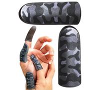 Doigts de jeu pour pouce - 4,5 x 2,5 cm - Fibre d'argent - Protection des mains pour écran tactile anti-transpiration - Accessoires de jeu mobile | Contrôle de la structure en tissu antidérapant résis