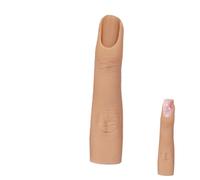 Doigts d'entraînement des doigts en silicone souple - Faux ongles - Joints flexibles pour accessoires de manucure - Modèle de doigts avec Jo