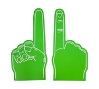 Doigts géants en mousse - Doigts en mousse de cheerleader, doigts en mousse pour le sport - Gants de typhus avec doigt unique de 18 pouces | Objets de scène pour pom-pom girl, nous sommes la main en