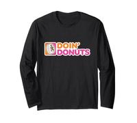 Doin' Donuts - Drôle de Conduite à la dérive drôle de Voiture Burnout Manche Longue