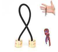 DOINEUFL Begleri Fidget Toys Jouet anti-stress EDC pour adultes + corde de rechange, jouet anti-stress, jouet sensoriel adapté pour s'entraîner à l'attention du TDAH (double gâteau)